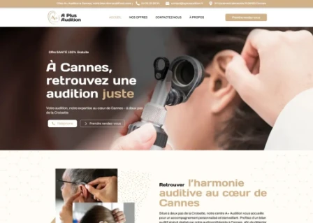 A+ Audition Cannes — Business Websites project by Divelpar